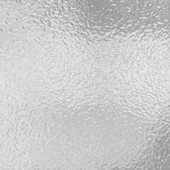 Transparent, matte white and grey frosted glass, blur effect. Stained glass decorative background. Vector texture