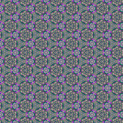 An abstract psychedelic kaleidoscope pattern background image.