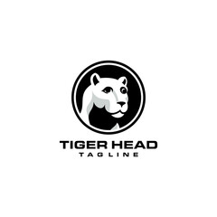 tiger head vector logo