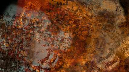 Abstract digital painting textured background