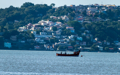 Obraz premium PRAIA COSTEIRA PIRAJUBAE FLORIANOPOLIS SANTACATARINA BRASIL