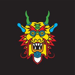 chinese dragon head