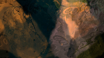 Abstract digital painting textured background