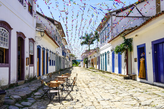 Das idyllische Zentrum von Paraty in Brasilien