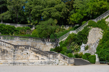 ニーム　フォンテーヌ庭園