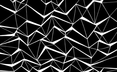 Abstract black and white creative background. Hand drawn graphic creative vector illustration.