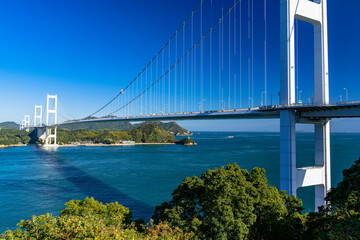 今治より来島海峡大橋