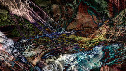 Abstract textured landscape background  