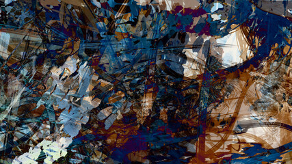 Abstract textured landscape background  