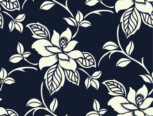 Fototapeta premium seamless floral pattern