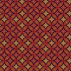 vintage abstract seamless traditional pattern design vector. javanese floral batik fabric