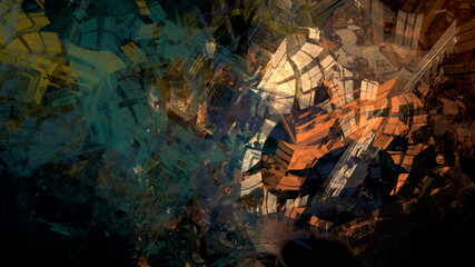 Abstract painting brush stroke texture rock nature geological atmospheric landscape illustration background