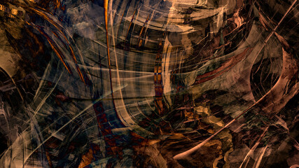 Abstract painting brush stroke texture rock nature geological atmospheric underwater landscape illustration background