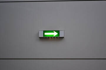 Arrow pointer on white background