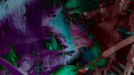 Abstract colorful digital painting, background