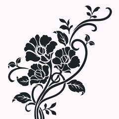 Flower motif design