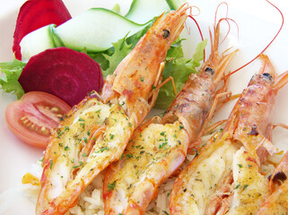 Grilled Prawns