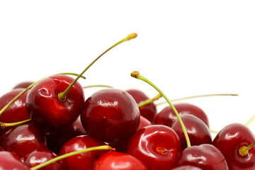 Fresh and delicious  red cherry