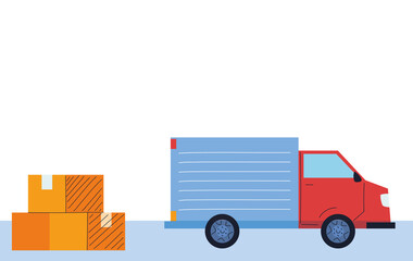 transport of merchandise for stores with location