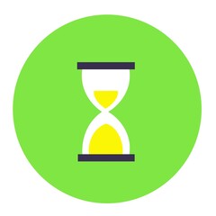 hourglass icon vector illustration essential