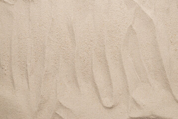 Fototapeta na wymiar Sand texture closeup. Sand backgound.