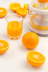 Orange juice, Oranges  for Healthy Diet Snack
