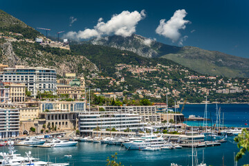 Fototapeta na wymiar Panorama of Monaco