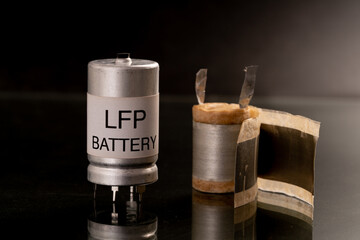 Lithium iron phosphate battery  LiFePO.  or LFP battery  lithium ferrophosphate , is a  lithium-ion...
