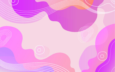 Fototapeta na wymiar abstract pink background with liquid waves