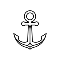 anchor isolated on white background