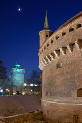 Barbican and St Florians Gate - Krakow - Poland