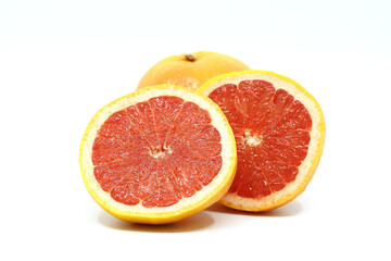 Naklejka na ściany i meble grapefruit of various shapes