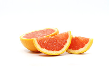 Fototapeta na wymiar grapefruit of various shapes