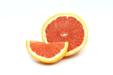 Naklejka na ściany i meble grapefruit of various shapes