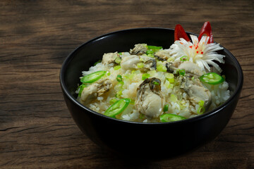 Oysters Rice Baked (Gulbap) Korean Food Style