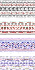 geometrical border pattern image background..