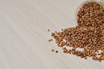 Buckwheat. Free food. Humanitarian aid.