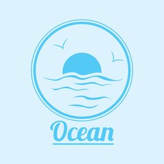 ocean label