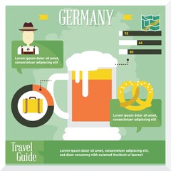 germany travel infographic