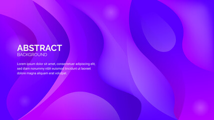 abstract liquid fluid background with purple color