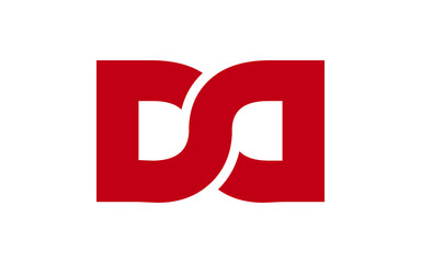 DD or D Letter Initial Logo Design, Vector Template