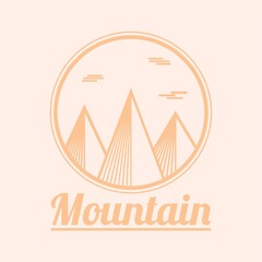 mountain label
