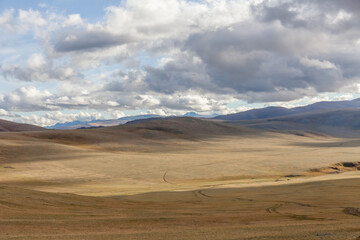 Fototapeta na wymiar Altai Tavan Bogd National Park in Bayar-Ulgii, Mongolia.