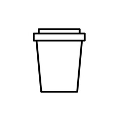 Ice drink cup icon