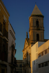 Fototapeta na wymiar Iglesia Jerez de la Frontera 