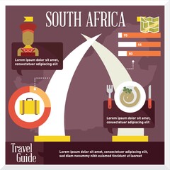 south africa travel infographic