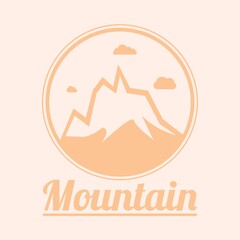 mountain label