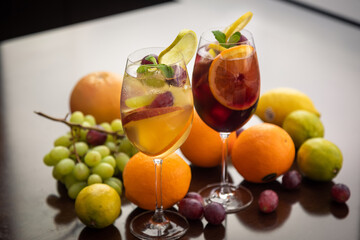 과일과 샹그리아