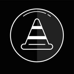 traffic cone icon