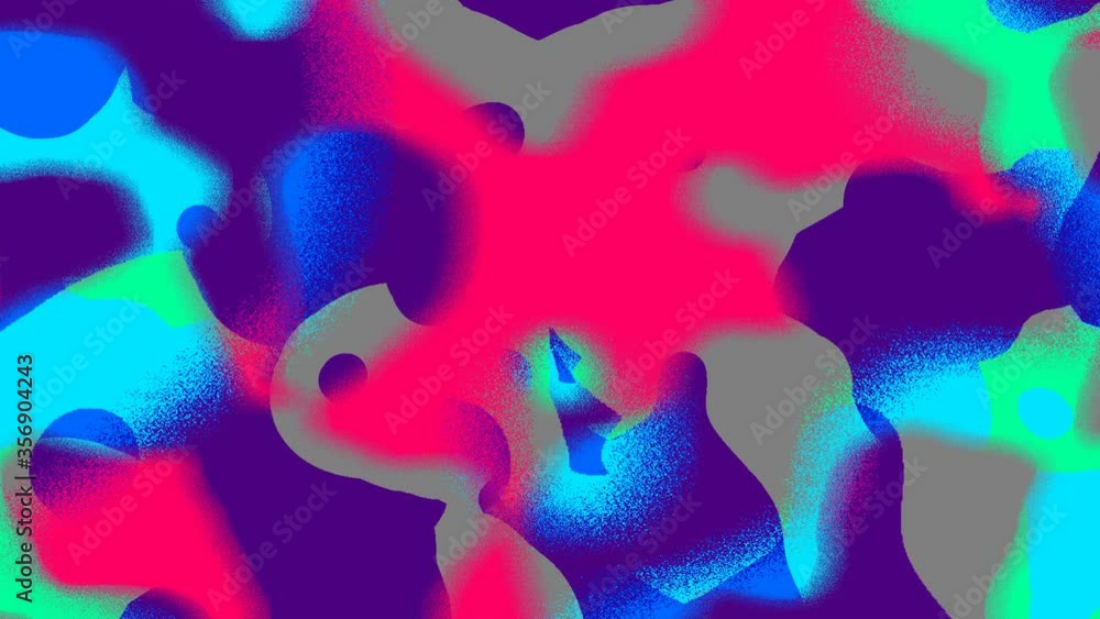 Aufkleber liquid colors shapes. minimal animation design concept. dynamic futuristic shapes for graphic design